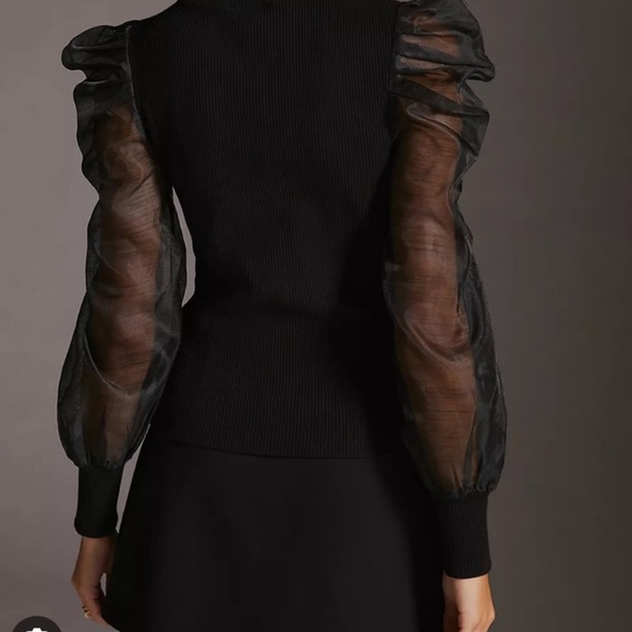 Anthropologie Dolan | Puff Sleeve Top‎ - Picture 2 of 6